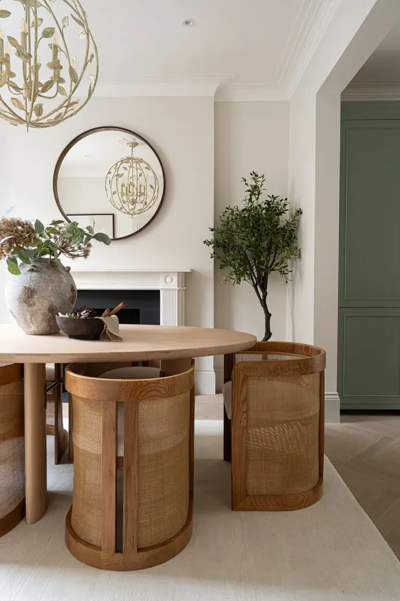 Hugh Street dining room after refurbishment