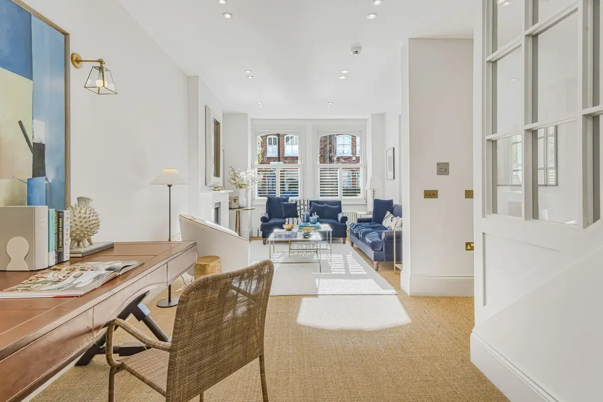Oakbury Road front reception room after renovation